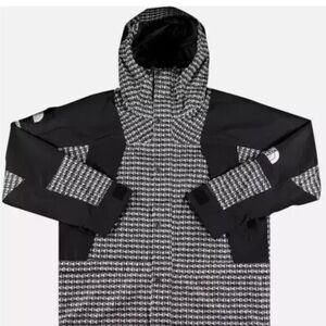 Men's Black and Gray Hooded Jacket